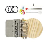 Mini Darning Loom Kit For Knit Patch Mending - Beginner Knitting Kit, Mini Portable Patch Maker Quick Sewing Tool Sewing Craft Supplies