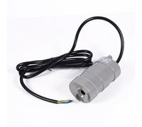 Mini DC 12V Vertical sumergible bomba de agua 5M 1000L/H para estanque de peces acuario (1,5 m negro línea desnuda)