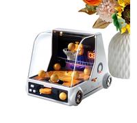 Mini De Baloncesto: Aro De Juguete Compacto De 22,2 X 15 X 15,7 Cm, Juego De Tiro De ABS, Función De Luz De Sonido Electrónica con Acción De Puntuación Atractiva | Desafío De Escritorio para Ni