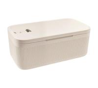 Mini de Bloqueo - Contenedor de Almacenamiento portátil para refrigerador | Pequeña de Almacenamiento con Cerradura para Alimentos, medicamentos, Aperitivos, Tren, Garaje, Viajes, Medicina