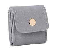 Mini de joyería de viaje, organizadores de joyas divididos multifuncionales plegables con hebilla, no más cadenas bronceadas/brillantes o perdidos, para mujeres, hombres, jóvenes, abuelas