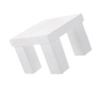 Mini de Madera para Fotografía Accesorio Rústico Pequeño Prop de Fotografía para Recién Nacidos Decoración Casa de Madera Natural