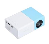 Mini, de Películas Portátil, Doméstico Inteligente con Resolución 1080P, para Entretenimiento Infantil, Cine en Casa, Actividades Al Aire Libre (Enchufe de la UE)