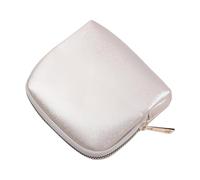 Mini de viaje para joyas, portátil plegable, de almacenamiento de joyas pequeña, diseño compacto y ligero, cierre seguro, solución de organización fácil de transportar para viajes