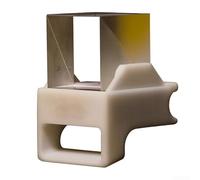 Mini decoración holográfica 3D atractiva con reloj meteorológico interactivo y cargas dinámicas de fotos (negro)