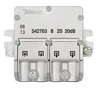 Televes 542703 - Mini derivación 5 2400mhz easyf 2d 21db b-
