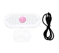 Mini deshumidificador, ABS Deshumidificadores eléctricos portátiles Recargable Pequeño Deshumidificador Amortiguador eléctrico 5W 6V para el armario del coche Cuarto de baño