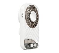 Mini Desk Fan - Recargable 5 Velocidades Portátil, Lightweight Pocket | Pocket Fan - Portable Battery Operated Cooler, Adjustable Speed Airflow Tool, Mini Desktop Breeze Unit | Camping Shopping