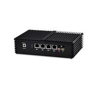 Mini Desktop I5 Mi5250L I5-5200U, caché de 3M, hasta 2,70 GHz, 15 W, 4 GB, Ddr3 Ram 16 Gb Ssd, aleación de aluminio sin ventilador, DC 12 V, X86, Pfsense Linux