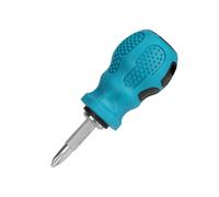Mini Destornillador de Doble Propósito, Corto Boca Plana, Reversible Precisión Herramienta Reparación Ajustable Pequeño Compacto Herramientas Mano para Trabajos ElectrodoméSticos Mango Ergonómico
