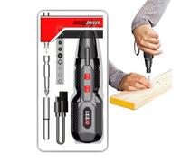 Mini destornillador eléctrico de 3 velocidades recargable ergonómico | Destornillador eléctrico para gafas de reloj y ordenador de Tech Electronics