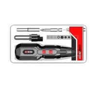 Mini destornillador eléctrico recargable de 3 velocidades con luz LED | Destornillador eléctrico para Tech Electronics, computadora, computadora, reloj, gafas, gafas de hogar
