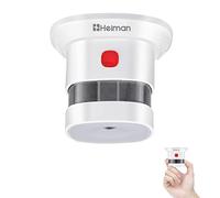 Mini Detector de Alarma de Humo HEIMAN, Batería de por Vida con batería de 10 años, Premio Reddot, Certificado CE, Detector de Incendios fotoeléctrico Independiente para el hogar (1 Unidade)