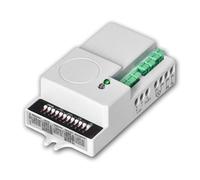 Mini Detector de Movimiento por microondas OR-CR-269 - Detector de Presencia de 360° con función de atenuación, Alcance de 2 a 16 m, para Interiores, 1200 W/600 W, Montaje en Techo y Pared