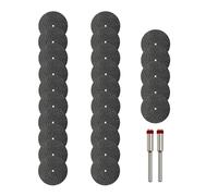 Mini Disco De Corte De Metal For Herramienta Rotativa De Corte Abrasivo, Hoja De Sierra Circular, Muela De Resina Con Mandril Compatible Con Accesorios (27Pcs)