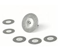 Mini Discos de Corte de Diamante de 30 Mm, 10 Discos de Corte de Diamante, 2 Mandriles, para Cortar Madera, Plásticos, Metales y Más (35mm)