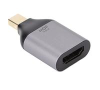 Mini DisplayPort a HDMI Adaptador 30Hz 4K Mini DP a HDMI Convertidor para Teléfono Laptop PC TV Gaming Monitor Proyector