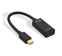 Mini DisplayPort a HDMI, UHD 4K a 30 Hz, 2K a 60 Hz, 1080p a120 Hz, Unidireccional para MacBook Air/Pro, Microsoft Surface Pro/Dock, portátiles, monitores y Proyectores