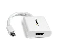 StarTech.com Adaptador Mini DisplayPort a HDMI - 1080p - Monitor/Pantalla/TV Mini DP a HDMI - Dongle Convertidor de Vídeo Pasivo mDP 1.2 a HDMI - La Versión Mejorada es MDP2HDEC