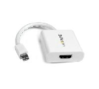 StarTech.com Adaptador Mini DisplayPort a HDMI - 1080p - Monitor/Pantalla/TV Mini DP a HDMI - Dongle Convertidor de Vídeo Pasivo mDP 1.2 a HDMI - La Versión Mejorada es MDP2HDEC
