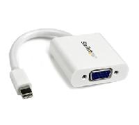 StarTech.com - Adaptador Conversor de Vídeo Mini DisplayPort DP a VGA - 1920x1200 - Activo- Blanco