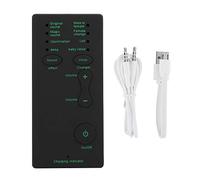 Mini dispositivo cambiador de voz, transmisión de tarjeta de sonido portátil con 7 cambios de voz diferentes para teléfono/computadora/tableta, cambio de voz de juegos en línea para PS4/para XBOX