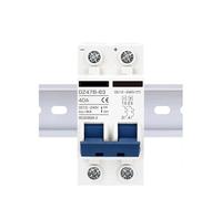Mini Disyuntor De Batería MCB, Interruptor De Aire De Protección Positiva Y Negativa PV DC, 12V, 24V, 48V, 72V(2P DC12-240V,25A)