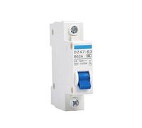 Mini disyuntor de CC de 32 A, 40 A, 63 A, 24 V~100 V, protector de cortocircuito y sobrecarga for vehículos eléctricos y motocicletas, tipo B, MCB de CC, Partes(40A)