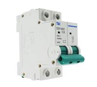 Mini disyuntor fotovoltaico 2P DC, 500V, 10A, 16A, 20A, 25A, 32A, 40A, 50A, 63A