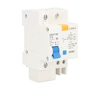 Mini disyuntor MCB 1P+N 10A 230V 400V 30mA Protección contra fugas 6000A Capacidad de ruptura de cortocircuito máxima nominal Material Pa66 para ingeniería eléctrica y renovación