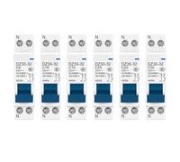 Mini disyuntor MCB DZ30-32 DPN 1P+N 6A 10A 16A 20A 25A 32A 63A 35 mm(16A)