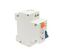 Mini disyuntor Mcb DZ30LE-32, interruptor de corriente residual, con reinicio de CC de 12 V, 1 unidad(16A)