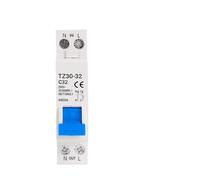 Mini disyuntor MCB TZ30-32 DPN 1P+N, 6A, 10A, 16A, 20A, 25A, 32A, for montaje en riel DIN, interruptor de aire doméstico en miniatura(20A)