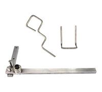 Mini dobladora universal - Herramienta de desplazamiento manual de metal para hierro y metal blando - Diámetro máximo flexible de 0.3 pulgadas (8 mm) - Ideal para cobre, latón y aluminio