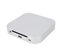 Mini Dock con Ranuras SSD Duales M.2, 40Gbps Thunderbolt 4 Hub, Almacenamiento de 8 TB para NVME PCIe 4.0, 3x10gbps USB A, Lector de Tarjetas SD, Base de Soporte de Aluminio y