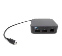 Mini Docking Station Portátil Ucb-C Type-C Thunderbolt 2X Displayport
