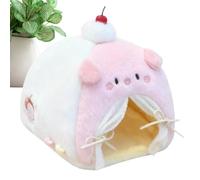 Mini Doll Bed Playset - Cute Tent-Style Miniature Furniture | Adorable Doll Bed for Imaginative Play, Stuffed Animals, Kids Room, Nursery, Bedroom, Living Room Decor, Desktop Display & Pretend Play Fu