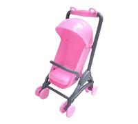 Mini Doll Stroller - Pretend Play Toy, Simulated Pram Accessory, Small Doll Carriage, Girl Role-Playing Toy, Interactive Educational Play Tool | Child Entertainment Activity for Kids