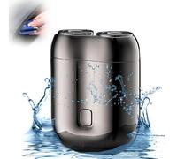Mini Double Head Electric Shave, New Model Mini Dual-Head Electric Shaver, Mini Razor Dual Head Portable, Mini Double Head Electric Shave (Gray)
