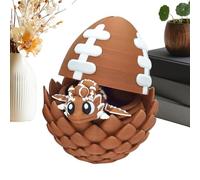 Mini Dragon Toy, Sports Theme Figure, Cute Party Favor, Prefilled Egg Birthday Prize, Classroom School Kids Goodie Pack, Collectible Accessory for Boys, Teens, Friends, 50 g