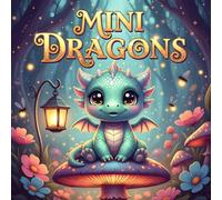 Mini Dragons Cute and Cozy Coloring Book: A Delightful Collection of Playful Baby Dragon Moments Designed to Melt Stress and Inspire Creativity
