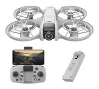Mini Dron, Rollei Fly Mini Drone con Cámara 720P Drone Quadcopter con Modo sin Cabeza 360° Rotación Con Control Remoto y Aplicación bajo 250 g para Principiantes y Aficionados Drones-Dron-Mini-Cámara