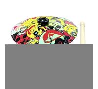 Mini Drum - 14x12cm Drum Kit Mini Tabletop, Mini's Tambourine Set, Fidget Percussion Drum'sMiniature | For Teens Adults Men Students Music Lovers Living Room Bedroom Study Dorm Apartment