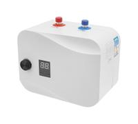Mini Durchlauferhitzer 6L Warmwasserbereiter mit LED-Anzeige 1500W Klein-Durchlauferhitzer, Elektrischer Wassererhitzer 30-65°C Wandmontage Freistehend Warmwasser für Küche Badezimmer