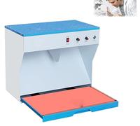 Mini Dust Free Room Worktable, Portable Vertical Laminar Flow Hood Air Flow Clean Bench, With Brightness Adjustment Knob,Brightness And Wind Speed Adjustable, For Phone Lcd Repair, HUANGHAIQIU