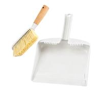 Mini Dustpan And Brush - Cepillo de limpieza portátil y Dustpan Combo | Grey Broom Ands Dustpans Set para cocina Tabletop Bedroom Living Room Counter Crumbs Pet Litter