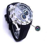 Mini DV Reloj Cámara Espía - Grabadora de Cámara Oculta Full HD 1080P a Prueba de Agua con Infrarrojos IR Visión Nocturna Grabación de Audio y Video Digital DVR Memoria de 32 GB