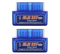 Mini EL-M327 OBD2 - Escáner Bluetooth OBD2 con dispositivo de diagnóstico V2.1, adaptador de escáner OBD II, dispositivo de diagnóstico universal para coche, compatible con iOS, Android y Windows