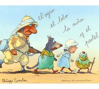 MINI - EL OGRO, EL LOBO, LA NUÑA Y EL PASTEL: L'ogre le loup la petite fille et le gacteau (BIBLIOTECA DEL RATONCITO PEREZ)