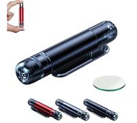 Mini Emergency Car Escape Tool, 2-in-1 Emergency Window Breaker & Seatbelt Cutter, New Breaking Glass Breaker, Car Window Breakers, Automotive Safety Essentials, for Land and Underwater (Black)